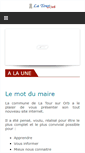 Mobile Screenshot of latoursurorb.fr